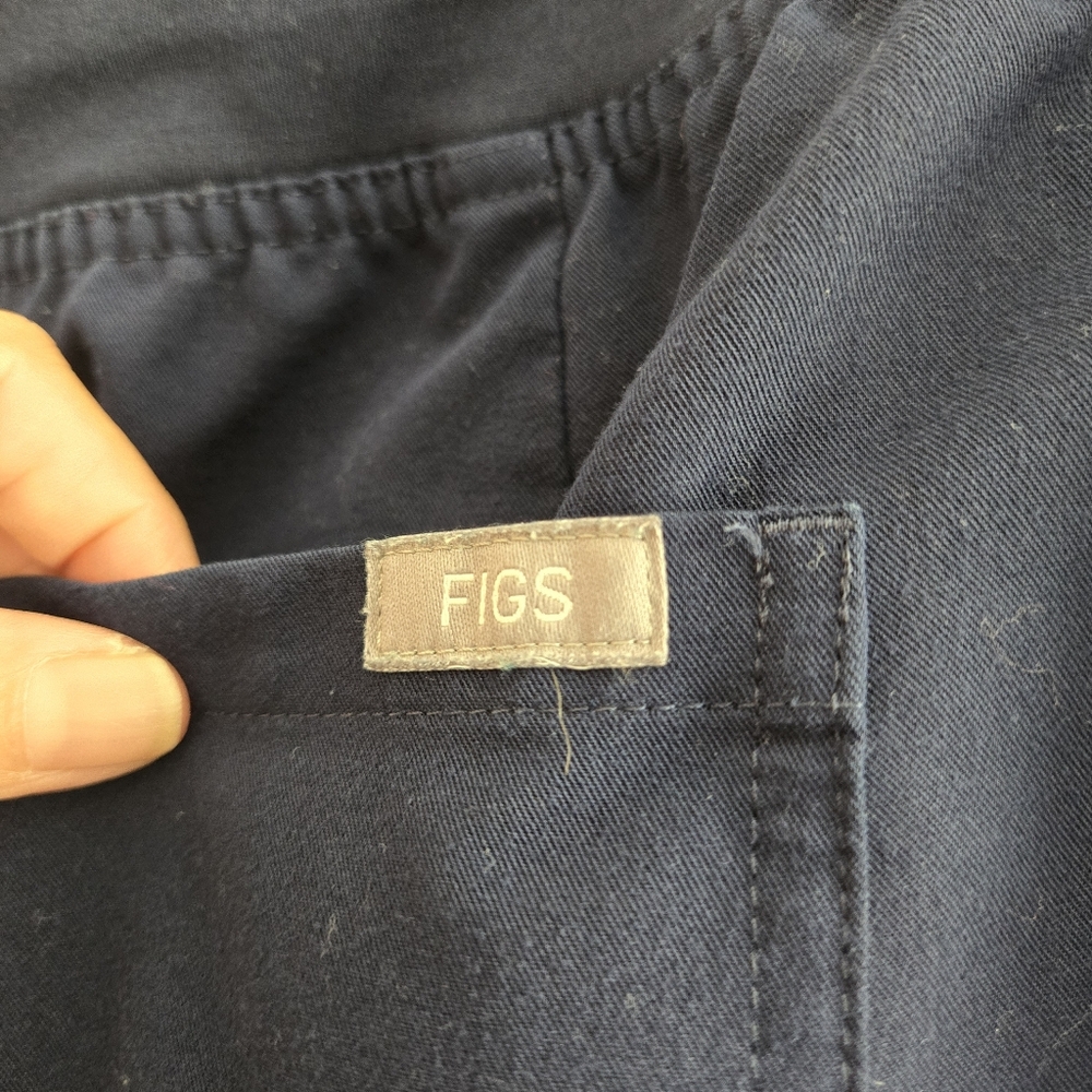 figs livingston Blue pants Size XL Petite - Picture 9 of 12